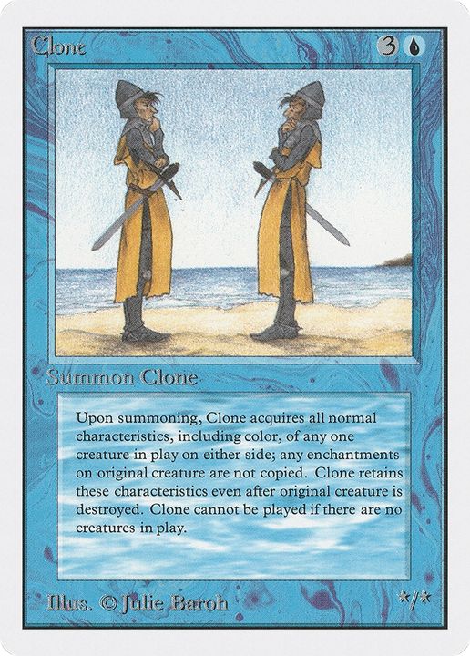 Clone in the group Magic the Gathering / Types / Colors / Blue at Proxyprinters.com (69060)