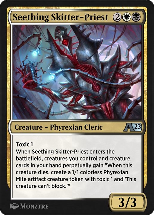 Seething Skitter-Priest in the group Singles at Proxyprinters.com (69064)