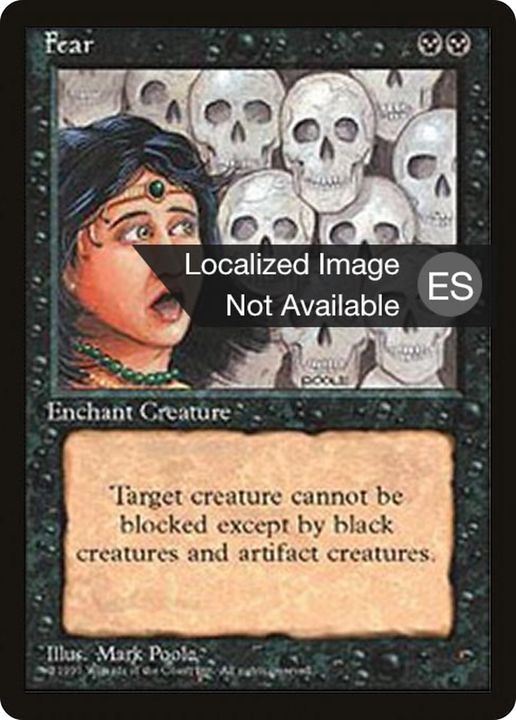 Fear in the group Magic the Gathering / Types / Colors / Black at Proxyprinters.com (69071)