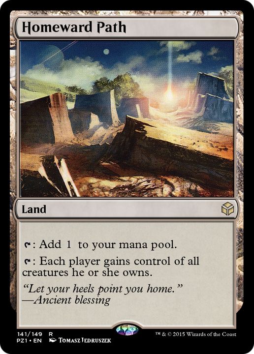 Homeward Path in the group Magic the Gathering / Types / Colors / Colorless at Proxyprinters.com (69080)