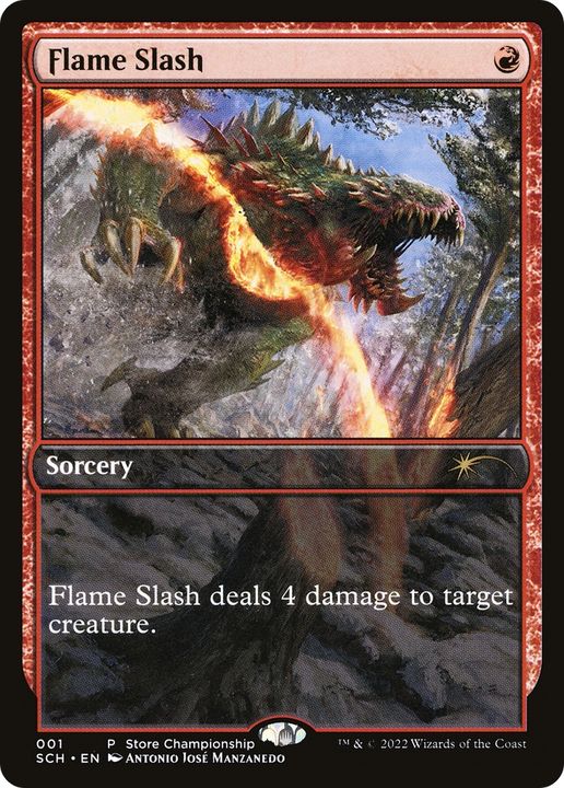 Flame Slash in the group Magic the Gathering / Types / Colors / Red at Proxyprinters.com (69081)