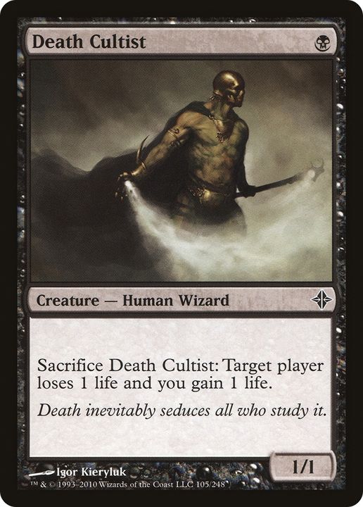 Death Cultist in the group Magic the Gathering / Sets / Rivals of Ixalan at Proxyprinters.com (69095)