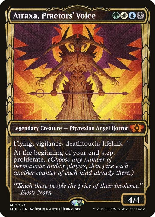 Atraxa, Praetors' Voice in the group Singles at Proxyprinters.com (69100)