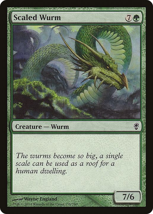 Scaled Wurm in the group Magic the Gathering / Sets / Conspiracy at Proxyprinters.com (69114)