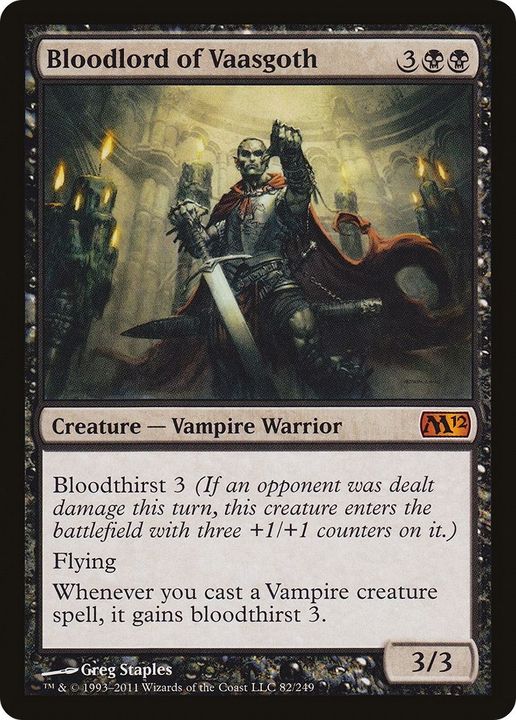 Bloodlord of Vaasgoth in the group Magic the Gathering / Types / Creatures / Warrior at Proxyprinters.com (6912)