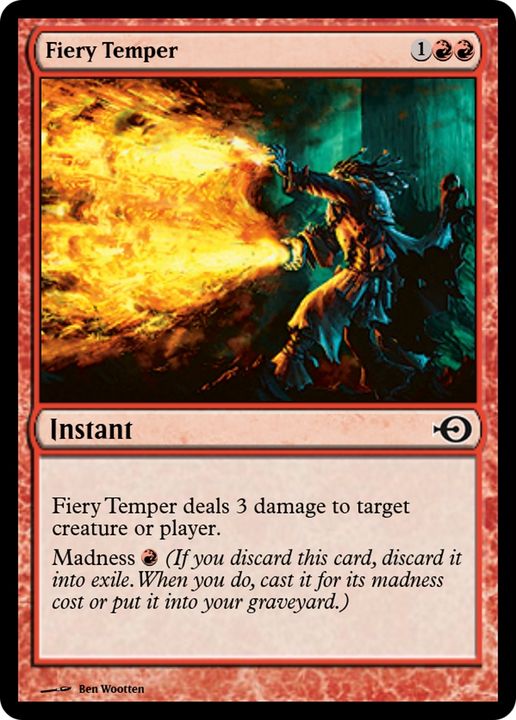 Fiery Temper in the group Magic the Gathering / Sets / Magic Origins Clash Pack at Proxyprinters.com (69123)