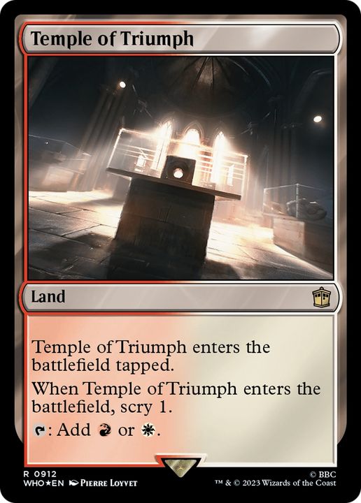 Temple of Triumph in the group Magic the Gathering / Types / Colors / Colorless at Proxyprinters.com (69131)