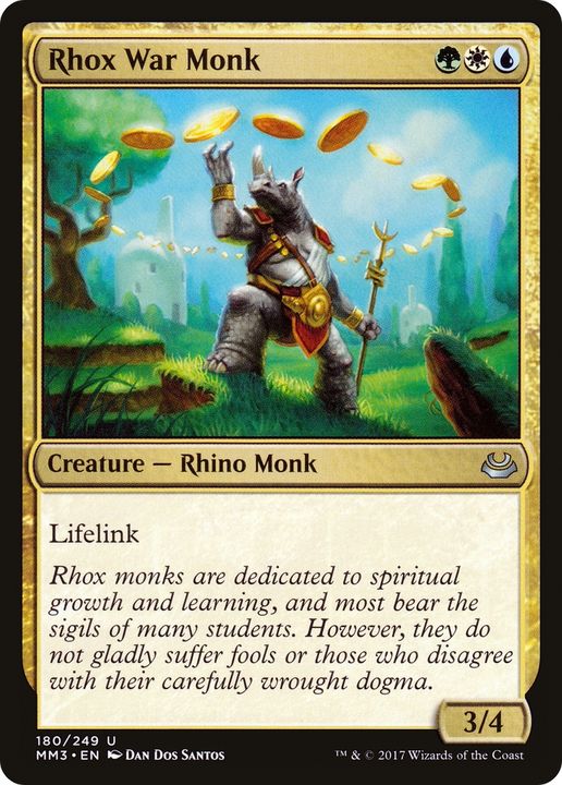 Rhox War Monk in the group Magic the Gathering / Sets / Modern Masters Tokens at Proxyprinters.com (69137)