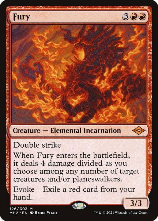 Fury in the group Magic the Gathering / Sets / Modern Horizons 2 Minigames at Proxyprinters.com (69145)