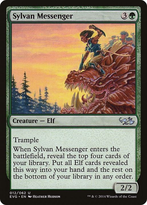 Sylvan Messenger in the group Magic the Gathering / Types / Creatures / Elf at Proxyprinters.com (6917)