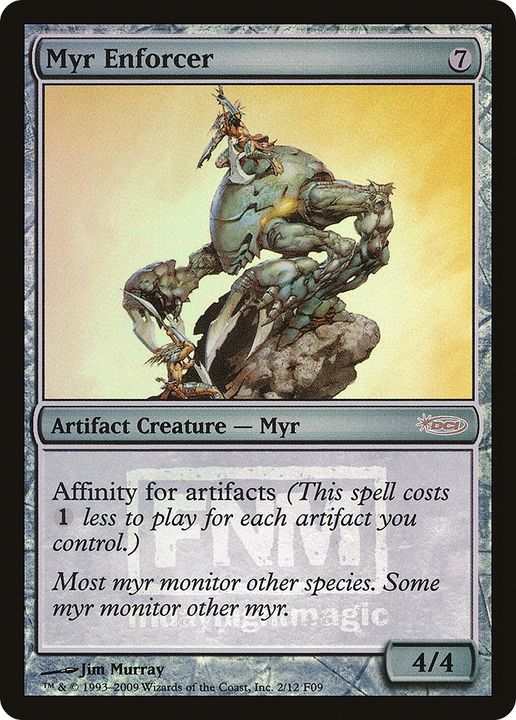 Myr Enforcer in the group Magic the Gathering / Types / Colors / Colorless at Proxyprinters.com (69182)