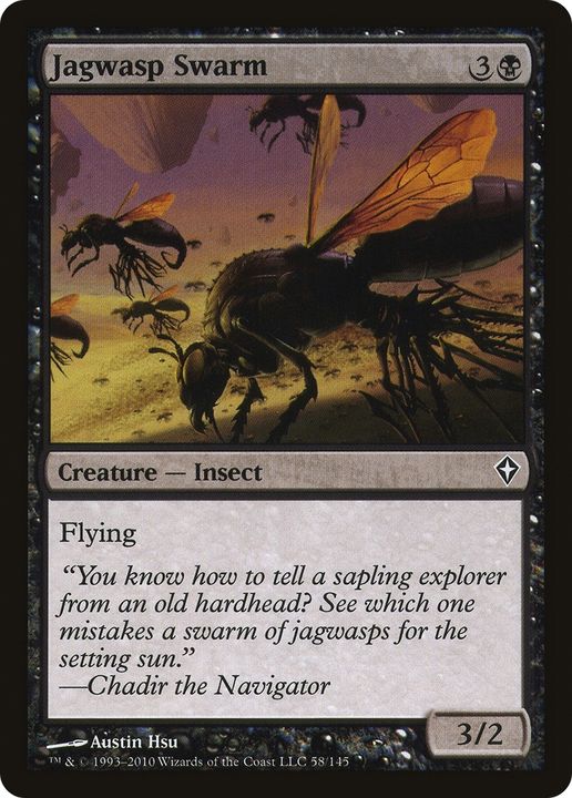 Jagwasp Swarm in the group Magic the Gathering / Types / Colors / Black at Proxyprinters.com (69196)