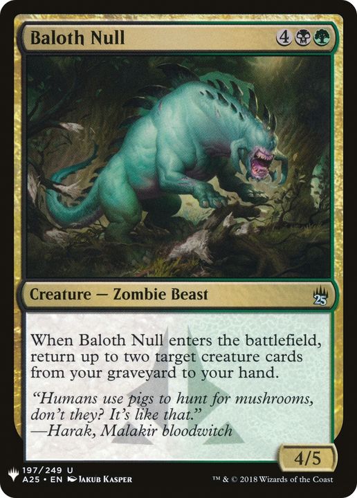 Baloth Null in the group Advanced search at Proxyprinters.com (69215)