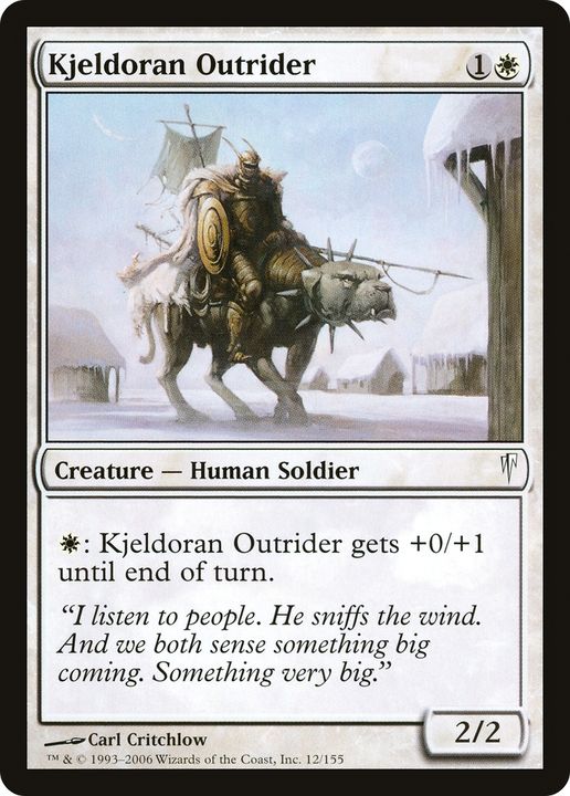 Kjeldoran Outrider in the group Magic the Gathering / Sets / Coldsnap at Proxyprinters.com (69227)