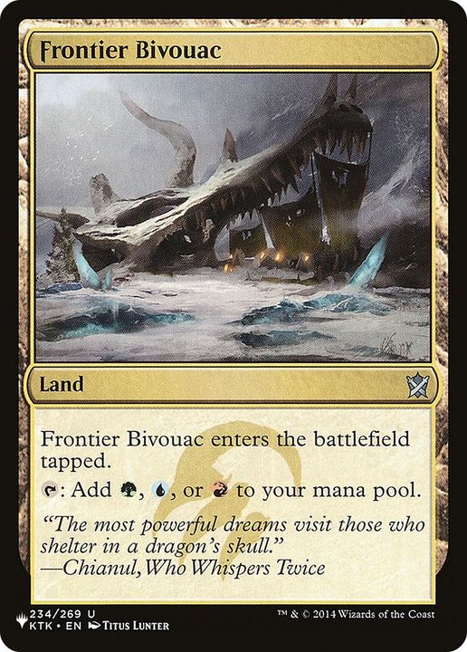 Frontier Bivouac in the group Magic the Gathering / Sets / The List at Proxyprinters.com (6923)