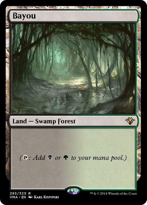 Bayou in the group Magic the Gathering / Types / Land / Forest at Proxyprinters.com (69251)