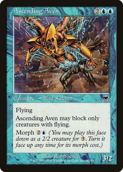 Ascending Aven in the group Magic the Gathering / Types / Colors / Blue at Proxyprinters.com (69286)