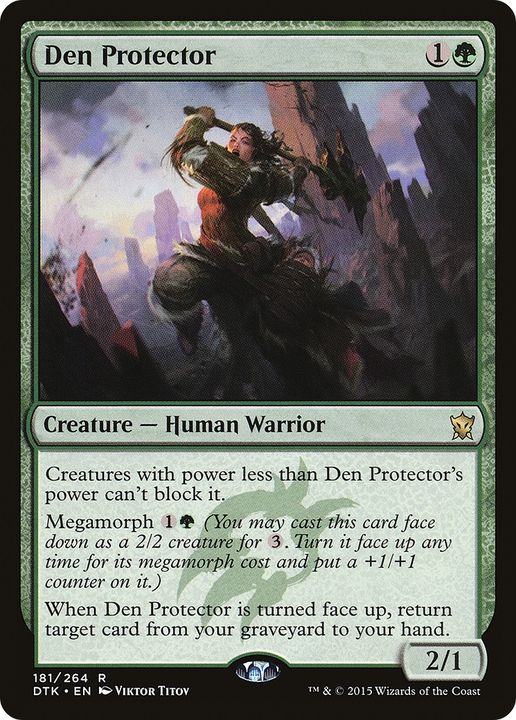 Den Protector in the group Magic the Gathering / Sets / Dragons of Tarkir at Proxyprinters.com (69297)