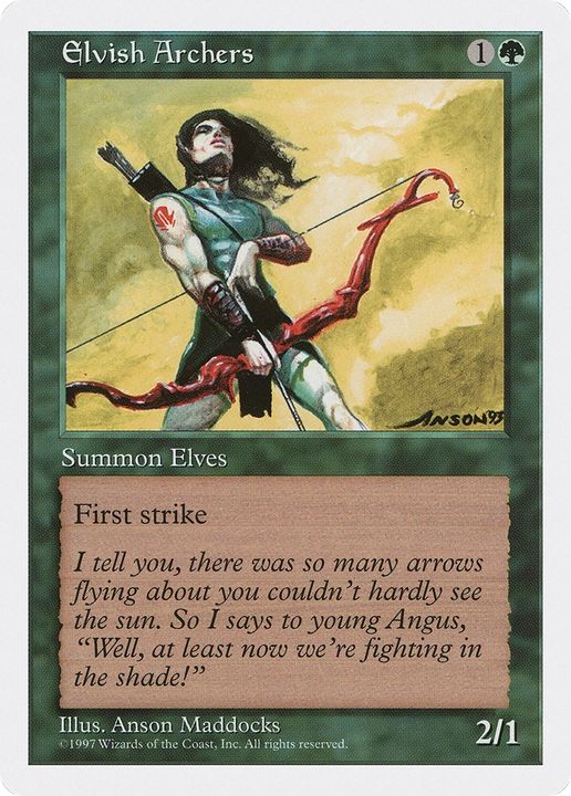 Elvish Archers in the group Magic the Gathering / Sets / Fifth Edition at Proxyprinters.com (69299)