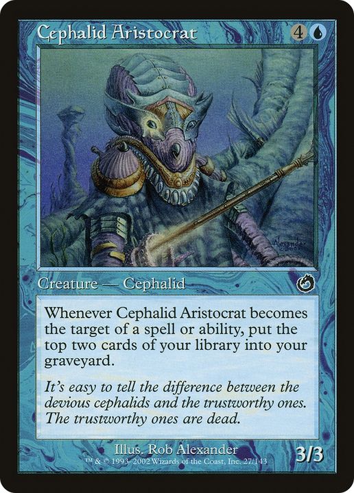 Cephalid Aristocrat in the group Magic the Gathering / Types / Colors / Blue at Proxyprinters.com (69311)