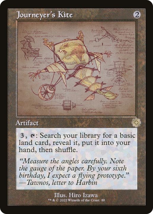 Journeyer's Kite in the group Magic the Gathering / Types / Artifacts / Artifact at Proxyprinters.com (69316)