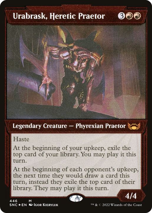 Urabrask, Heretic Praetor in the group Magic the Gathering / Types / Colors / Red at Proxyprinters.com (6933)