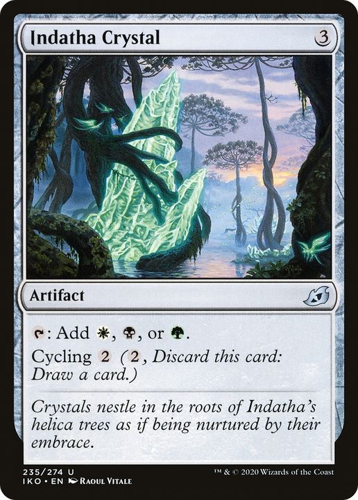 Indatha Crystal in the group Magic the Gathering / Types / Artifacts / Artifact at Proxyprinters.com (69334)