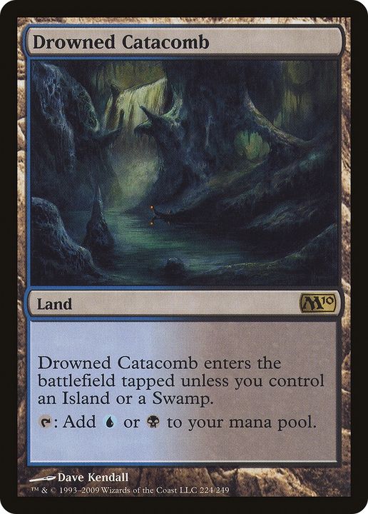 Drowned Catacomb in the group Magic the Gathering / Sets / Magic 2011 at Proxyprinters.com (69377)