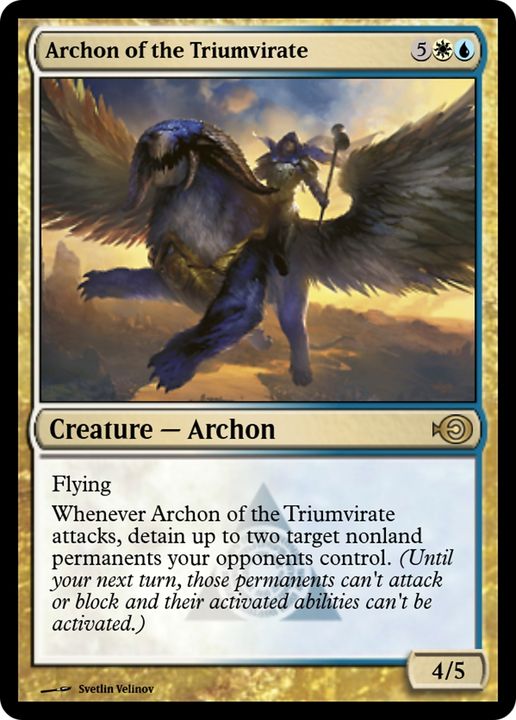 Archon of the Triumvirate in the group Magic the Gathering / Sets / Magic Origins Clash Pack at Proxyprinters.com (69382)