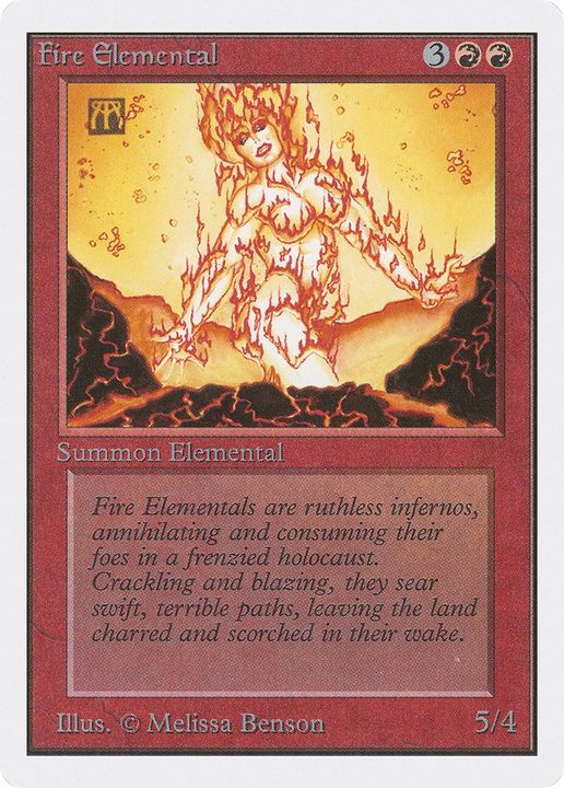 Fire Elemental in the group Magic the Gathering / Types / Colors / Red at Proxyprinters.com (69410)