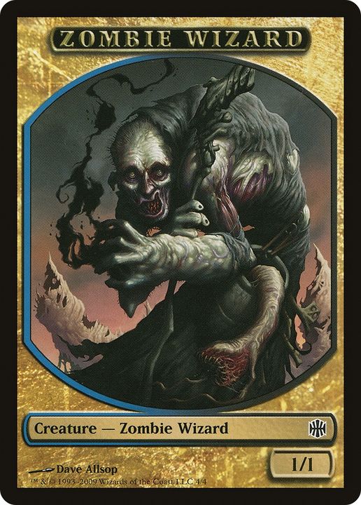 Zombie Wizard in the group Magic the Gathering / Types / Colors / Multicolors / B, U at Proxyprinters.com (69414)