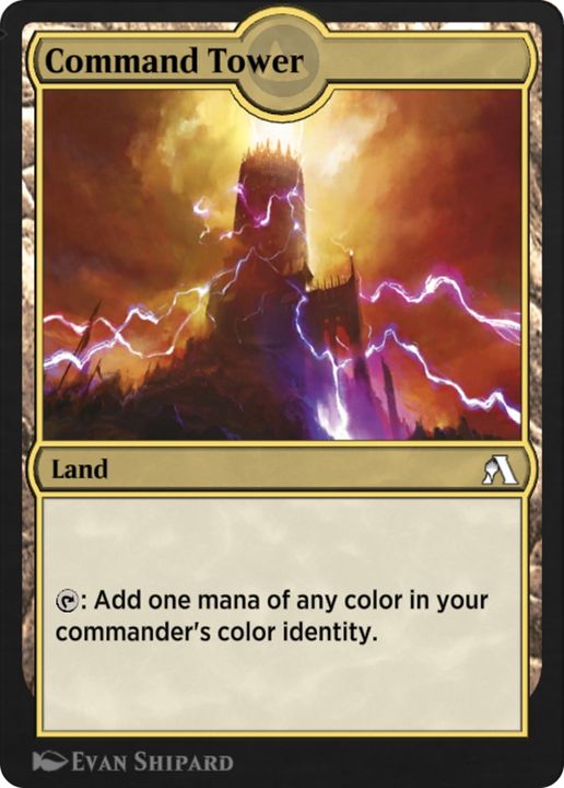 Command Tower in the group Magic the Gathering / Sets / Arena Beginner Set at Proxyprinters.com (69423)