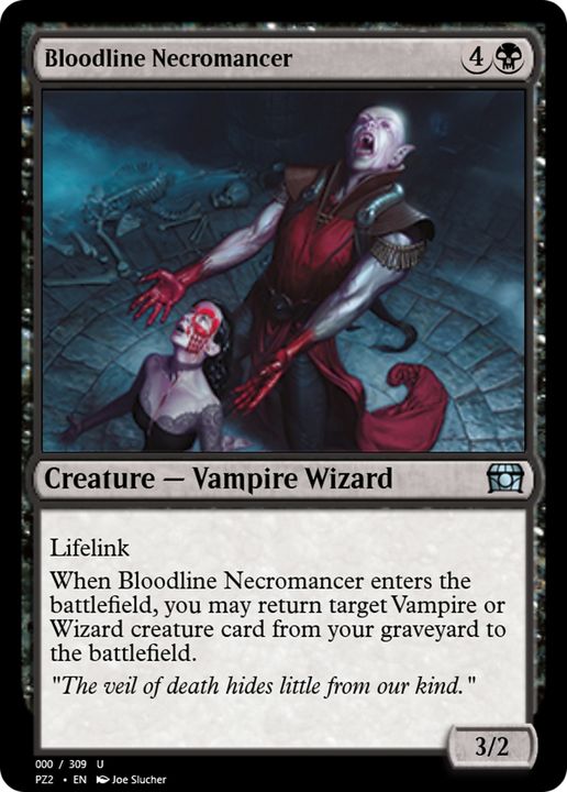 Bloodline Necromancer in the group Magic the Gathering / Types / Creatures / Wizard at Proxyprinters.com (69428)