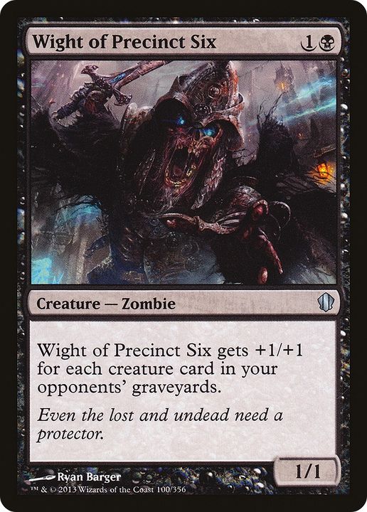 Wight of Precinct Six in the group Singles at Proxyprinters.com (69429)