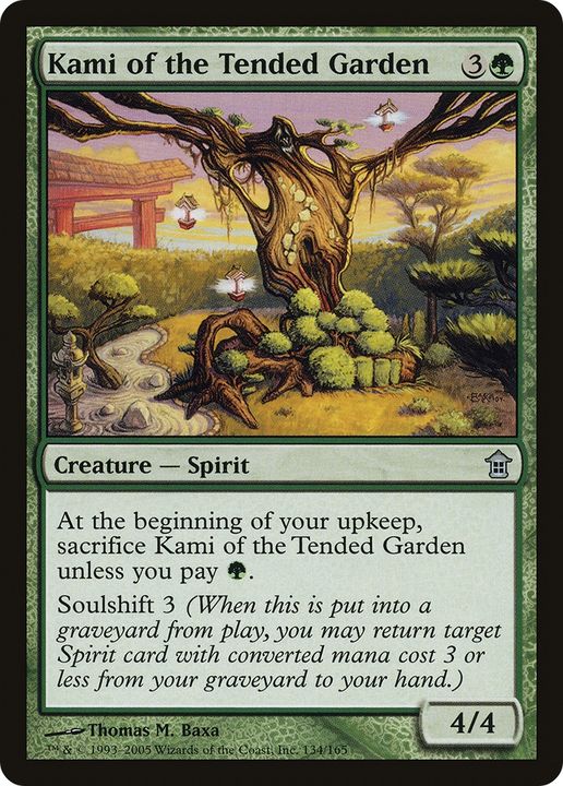 Kami of the Tended Garden in the group Magic the Gathering / Types / Colors / Green at Proxyprinters.com (69434)