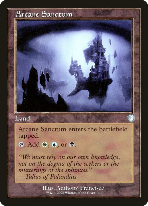 Arcane Sanctum in the group Magic the Gathering / Types / Colors / Colorless at Proxyprinters.com (69444)