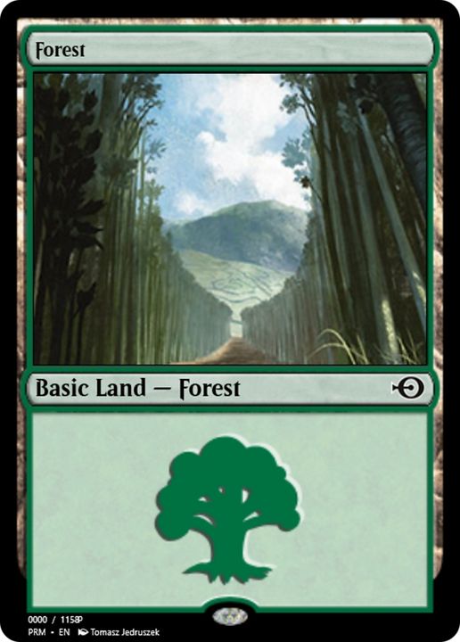 Forest in the group Magic the Gathering / Types / Land / Forest at Proxyprinters.com (69463)