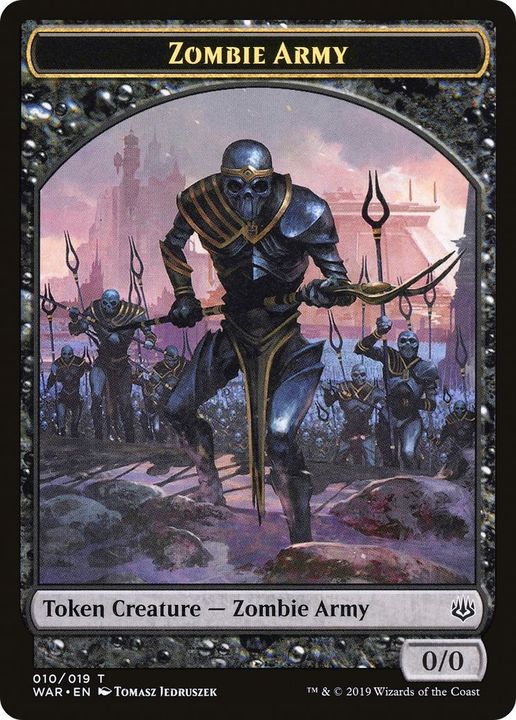 Zombie Army in the group Magic the Gathering / Types / Creatures / Zombie at Proxyprinters.com (6948)