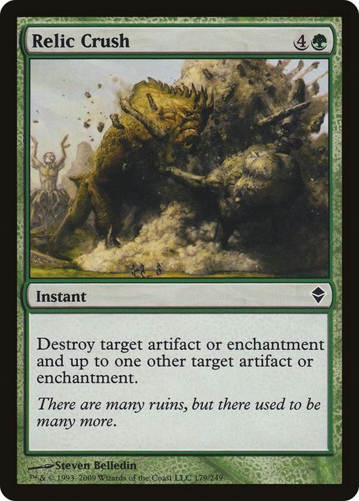 Relic Crush in the group Magic the Gathering / Types / Colors / Green at Proxyprinters.com (695)