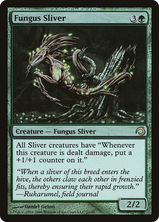 Fungus Sliver in the group Magic the Gathering / Types / Colors / Green at Proxyprinters.com (69507)