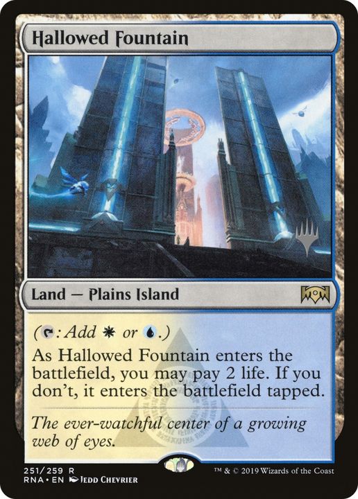 Hallowed Fountain in the group Magic the Gathering / Sets / Ravnica Remastered Tokens at Proxyprinters.com (69514)