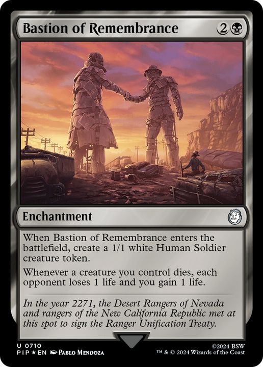 Bastion of Remembrance in the group Magic the Gathering / Types / Enchantment / Enchantment at Proxyprinters.com (69518)