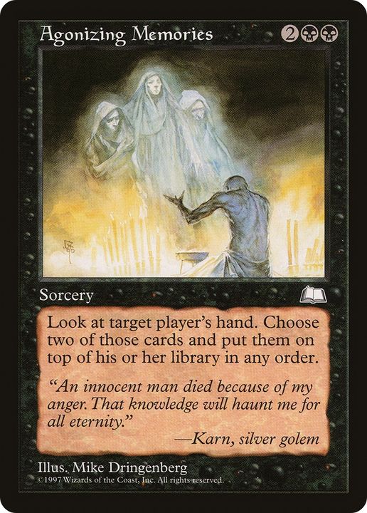 Agonizing Memories in the group Magic the Gathering / Sets / Welcome Deck 2016 at Proxyprinters.com (69534)