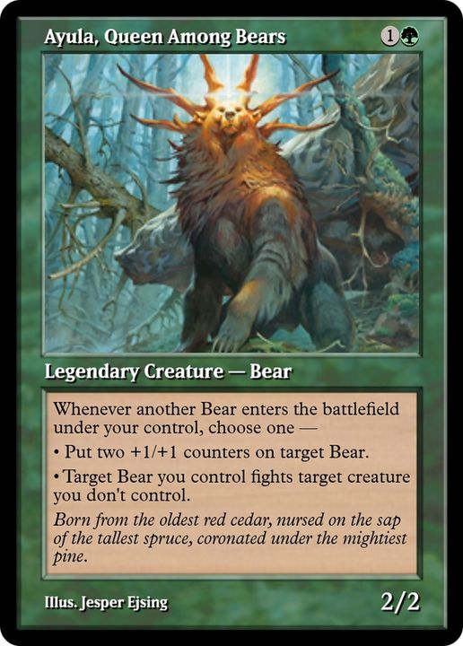 Ayula, Queen Among Bears in the group Magic the Gathering / Sets / Magic Origins Clash Pack at Proxyprinters.com (69535)