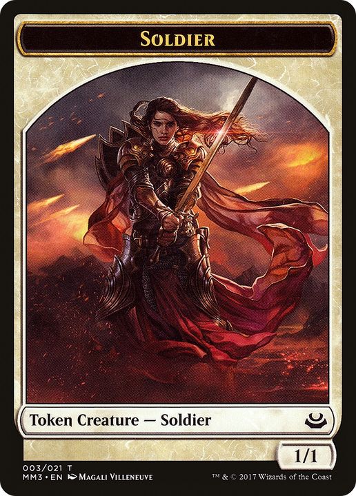 Soldier in the group Magic the Gathering / Types / Colors / White at Proxyprinters.com (69541)