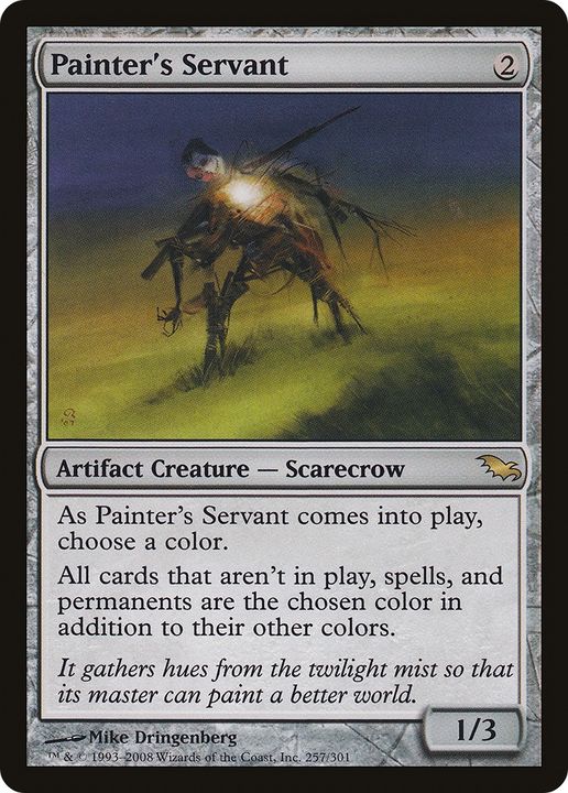 Painter's Servant in the group Magic the Gathering / Types / Colors / Colorless at Proxyprinters.com (69561)