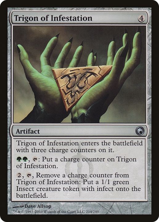 Trigon of Infestation in the group Magic the Gathering / Sets / Scars of Mirrodin at Proxyprinters.com (69562)