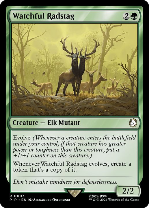 Watchful Radstag in the group Magic the Gathering / Sets / Fallout at Proxyprinters.com (69564)