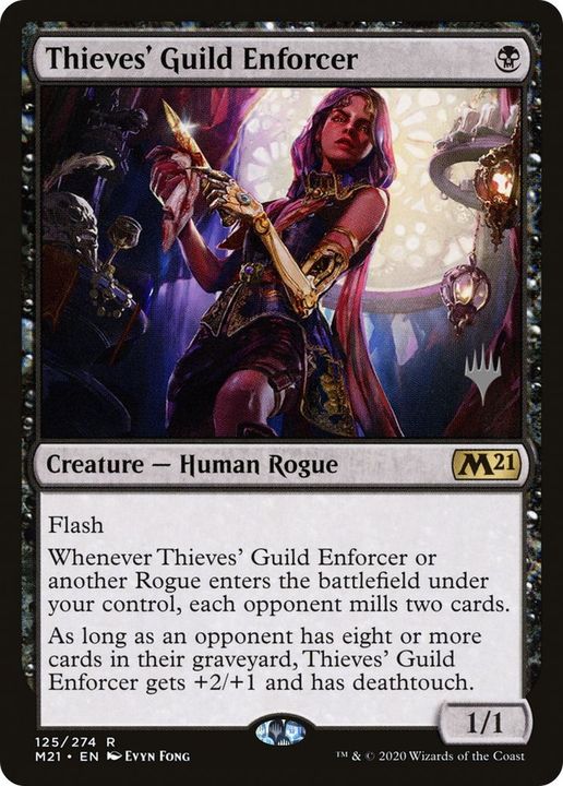 Thieves' Guild Enforcer in the group Magic the Gathering / Sets / Core Set 2021 Promos at Proxyprinters.com (6959)