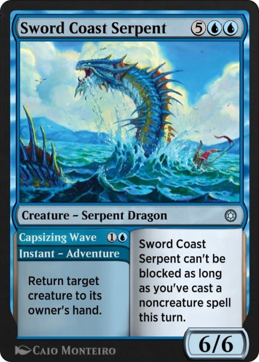 Sword Coast Serpent // Capsizing Wave in the group Advanced search at Proxyprinters.com (69627)